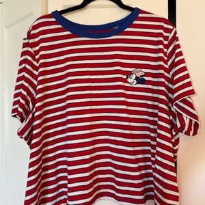 Old Navy x Disney Minnie Mouse Cropped T-Shirt